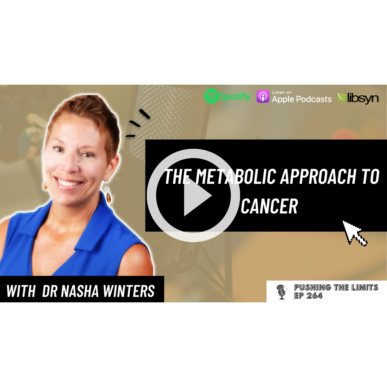 The Metabolic Approach to Cancer with Survivor/Thriver Dr Nasha Winters - Podcast