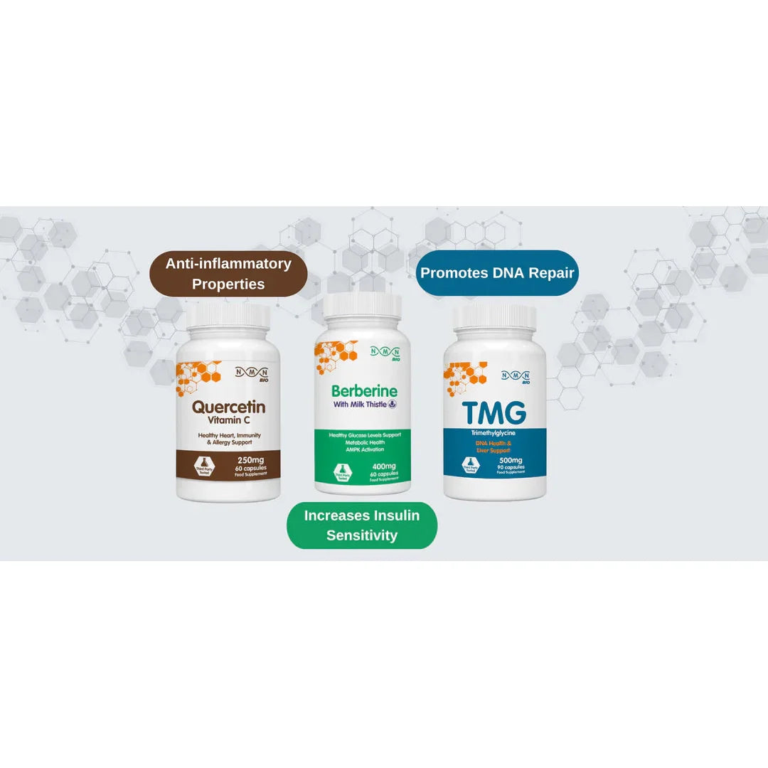 When to take Quercetin, Berberine and TMG.