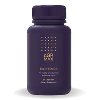CGPMax Brain Health Starter Pack, 30 capsules for cognitive function, memory, and brain support