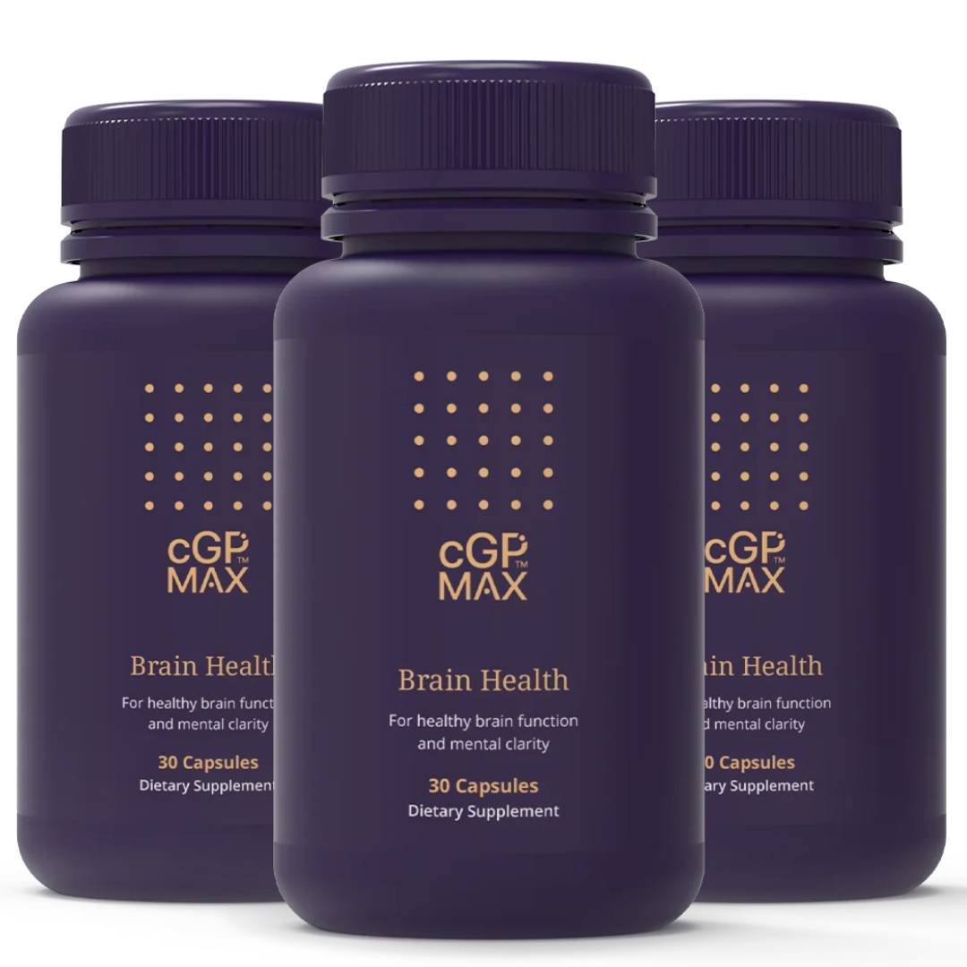 CGP Max Brain Health Starter Pack for memory, focus, and cognitive performance support