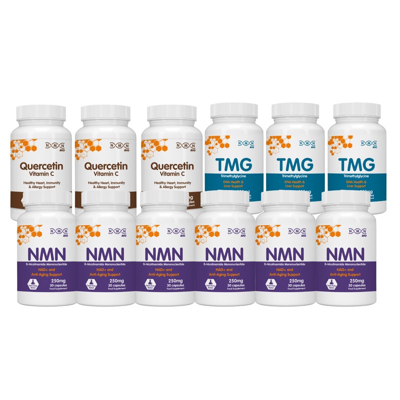 Longevity Starter Pack | NMN | TMG | Quercetin