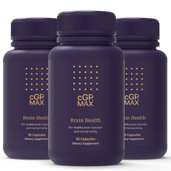 CGP Max Brain Health Starter Pack for memory, focus, and cognitive performance support