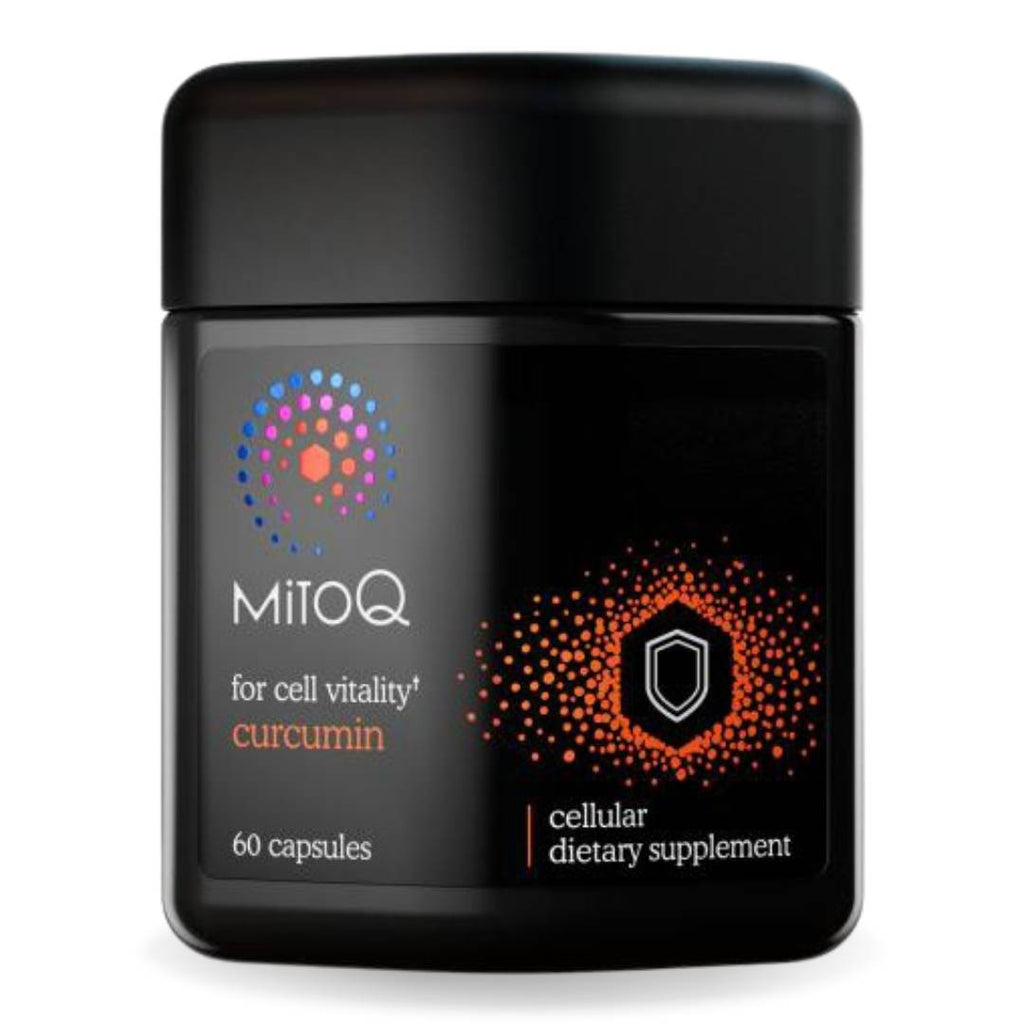 MitoQ Curcumin supplement for antioxidant defense, inflammation relief, and mitochondrial support