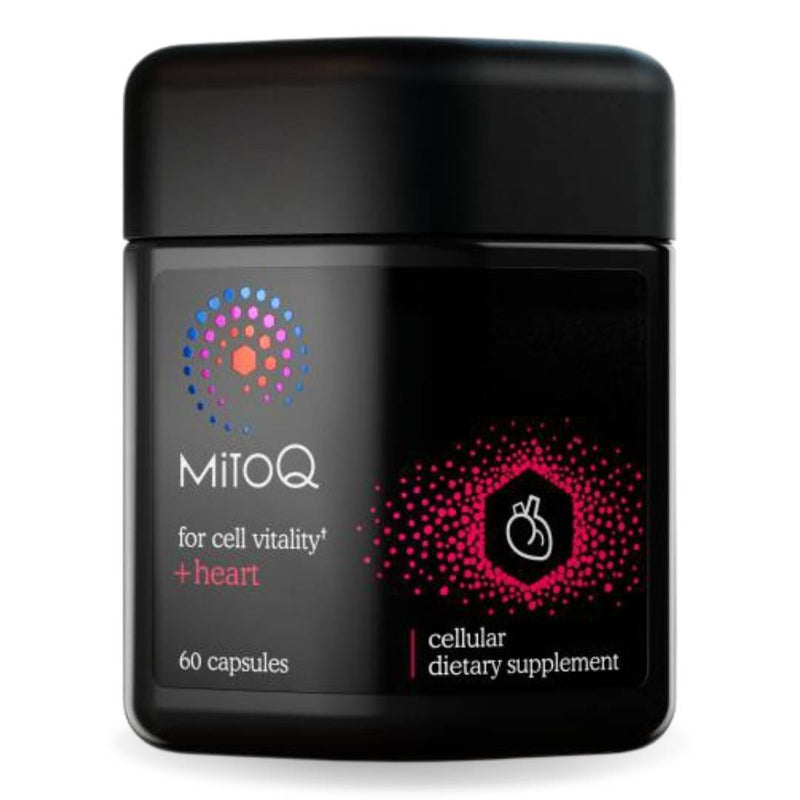 MitoQ Heart supplement for mitochondrial energy, cardiovascular function, and cellular health support