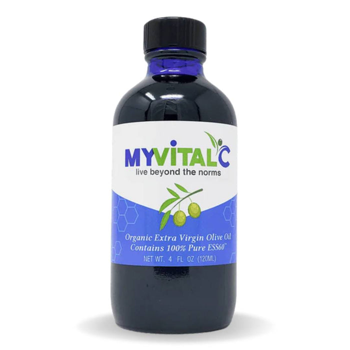 MyVitalC ESS60 in organic extra virgin olive oil for longevity, mitochondrial support, and enhanced energy