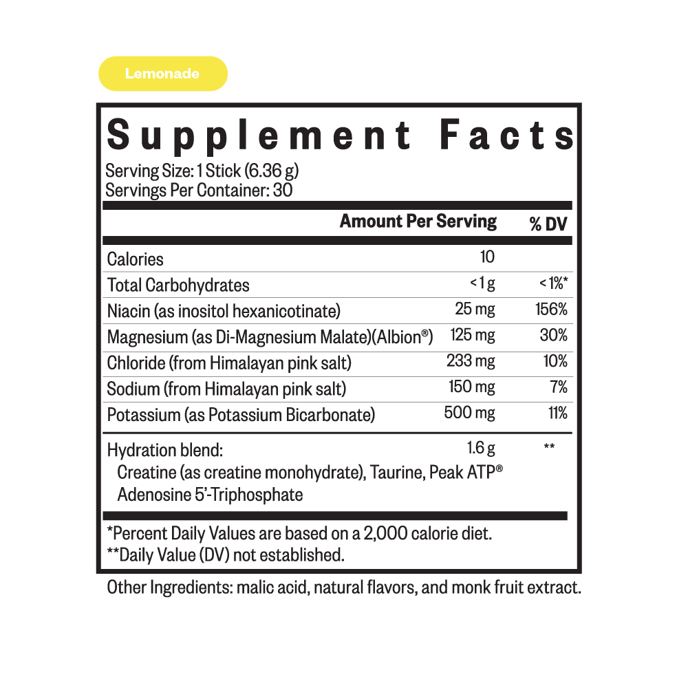 Optimal Electrolyte x30 Sticks (Lemonade)