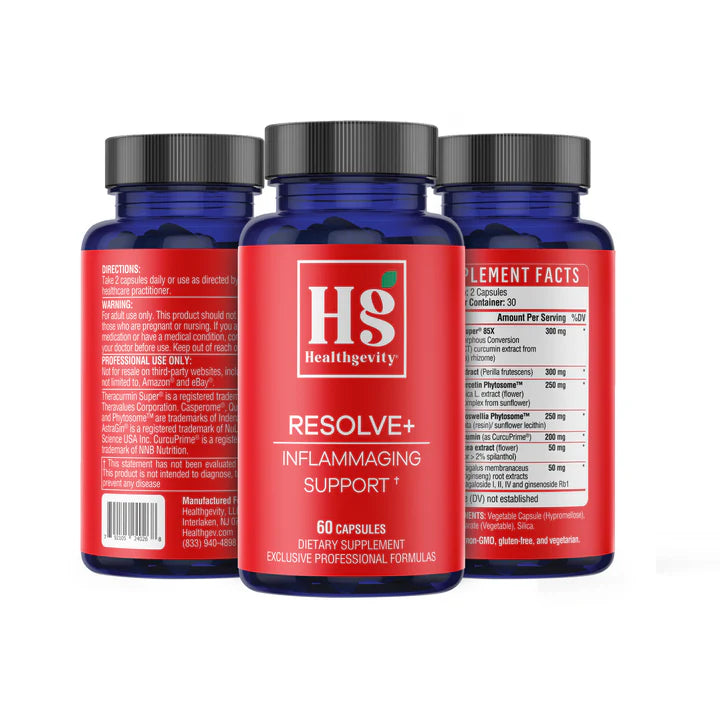 RESOLVE+- by Healthgevity - 60 Caps