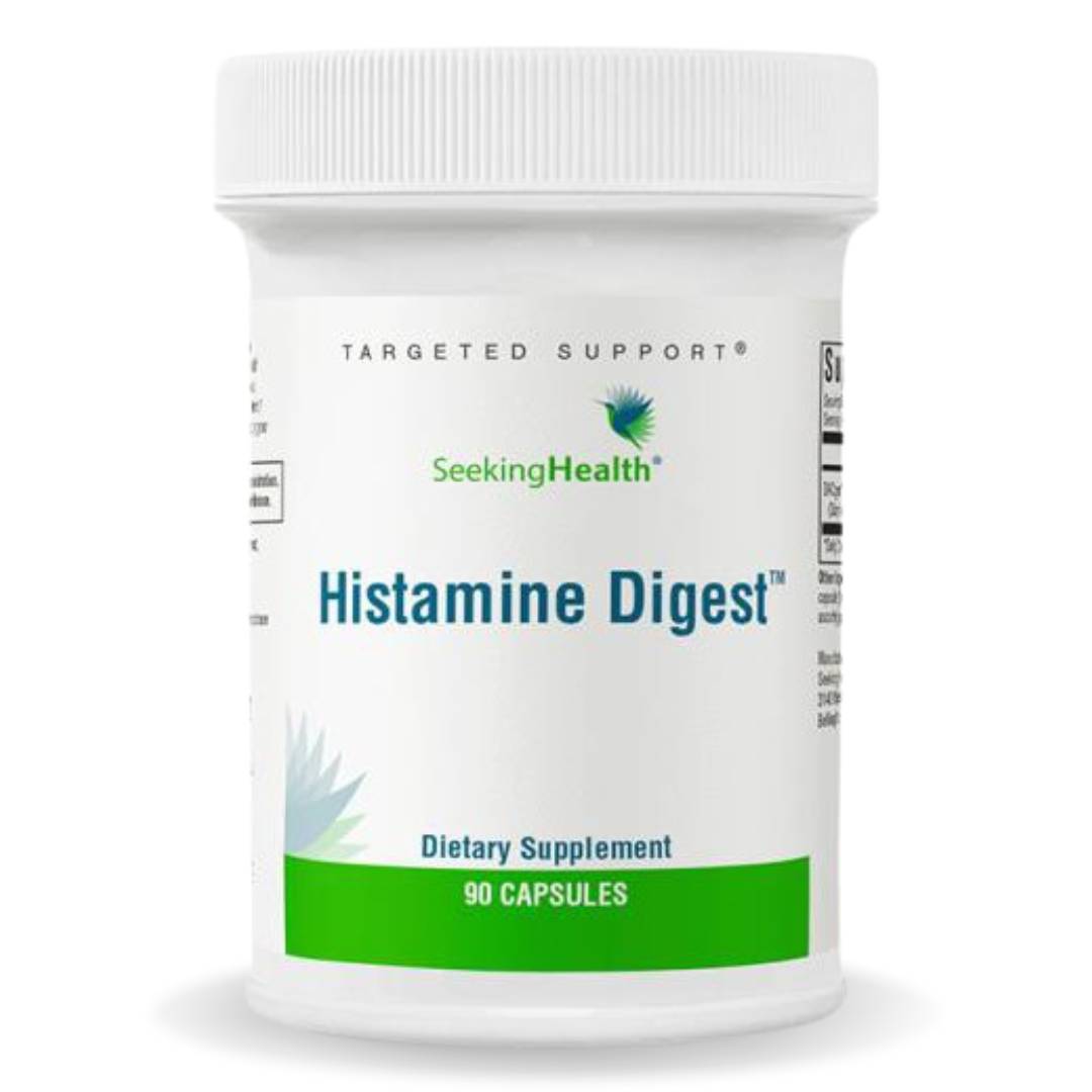 Histamine Digest by Seeking Health, 90 capsules with DAO enzymes to support histamine breakdown and food tolerance