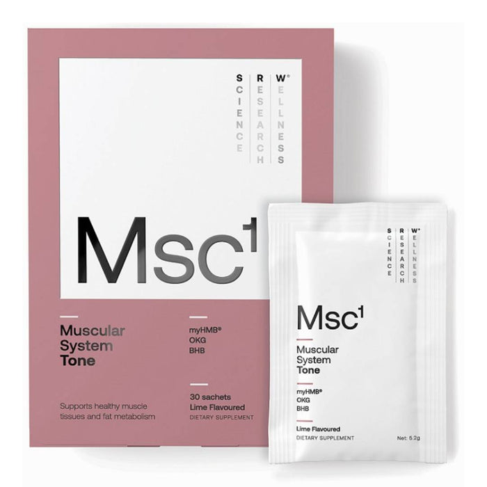 SRW MSC supplement for muscular system tone, muscle strength, and post-exercise recovery support
