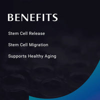 Benefits of STEMREGEN Release supplement including stem cell release, stem cell migration, and support for healthy aging