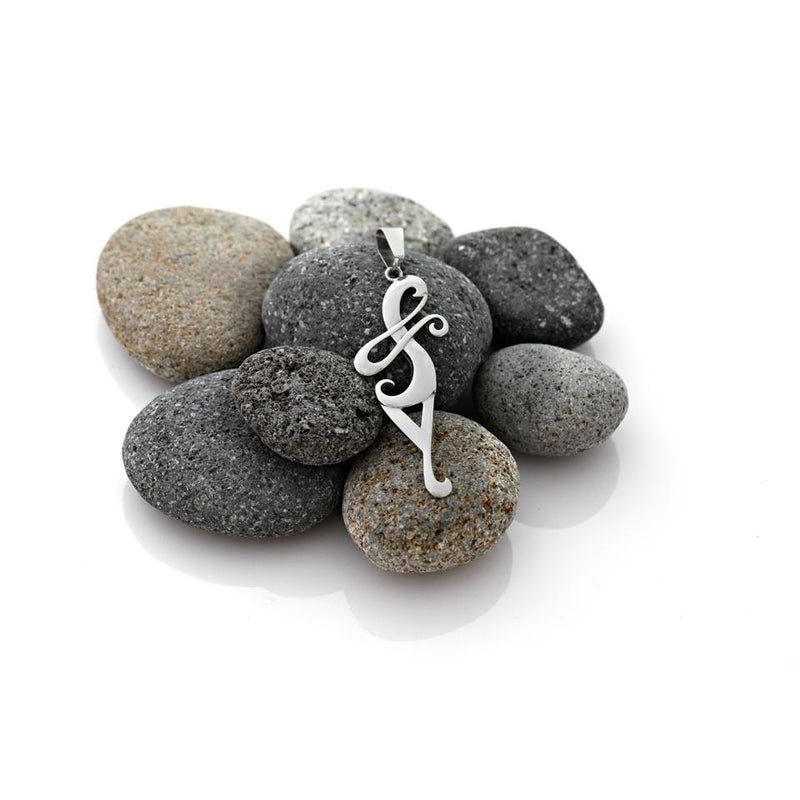 Koru Maori Jewellery - Necklace  Stainless Steel Lisa Tamati